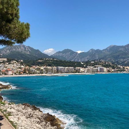 Appartement 4 Pers A 50M De La Plage, Avec Piscine Roquebrune-Cap-Martin Exteriér fotografie