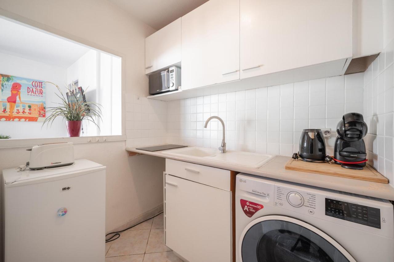 Appartement 4 Pers A 50M De La Plage, Avec Piscine Roquebrune-Cap-Martin Exteriér fotografie